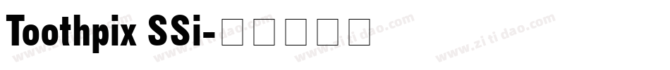 Toothpix SSi字体转换
